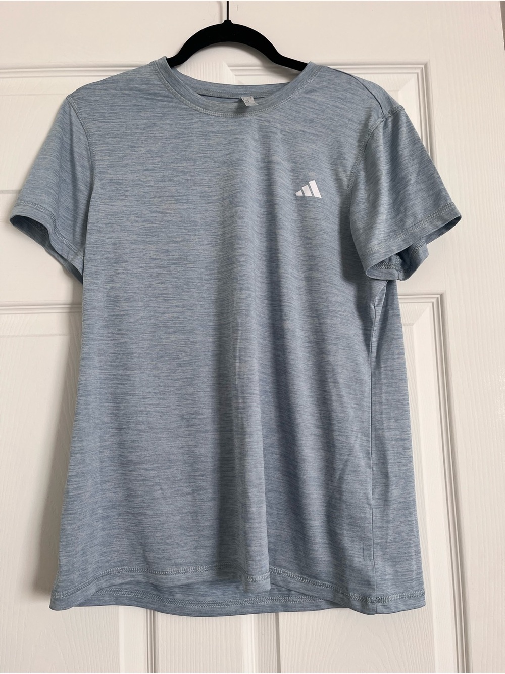 Adidas women’s Light Blue Athletic Tee